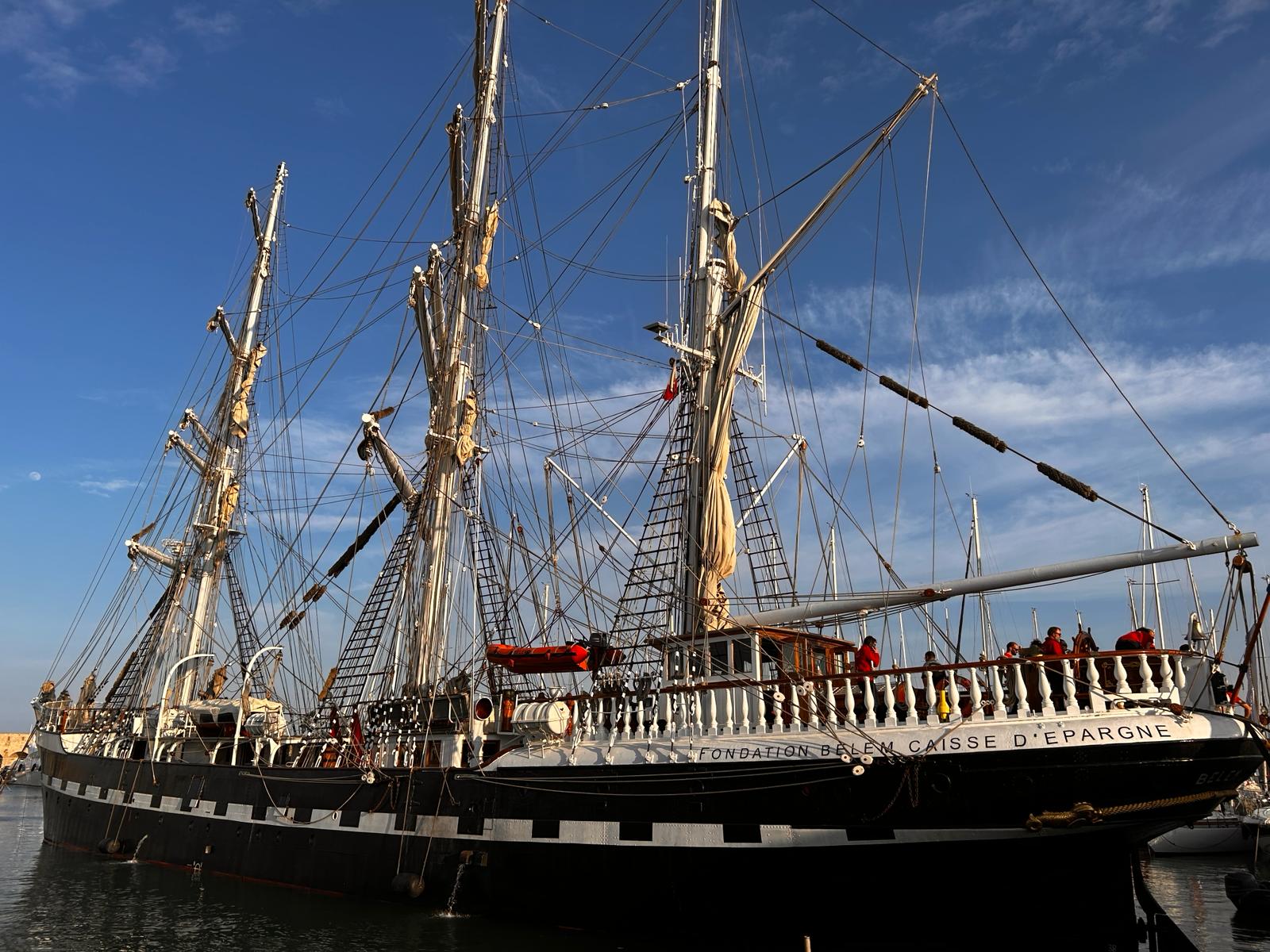 Le Belem : Navigation au ras du TROIS-MÂTS A BORD DU NATH’SOPH